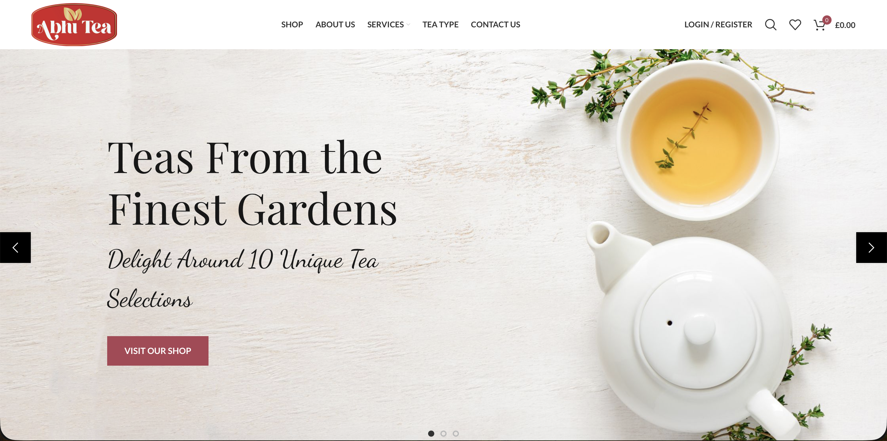 AbhiBlends website