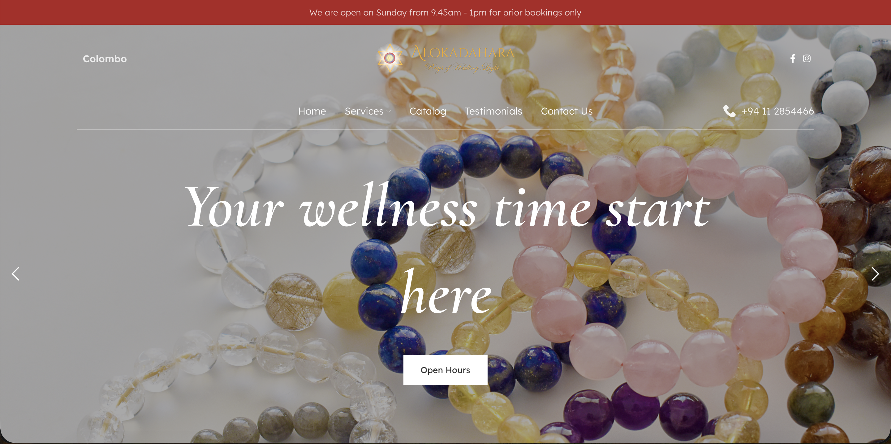 Aloka Dahara website