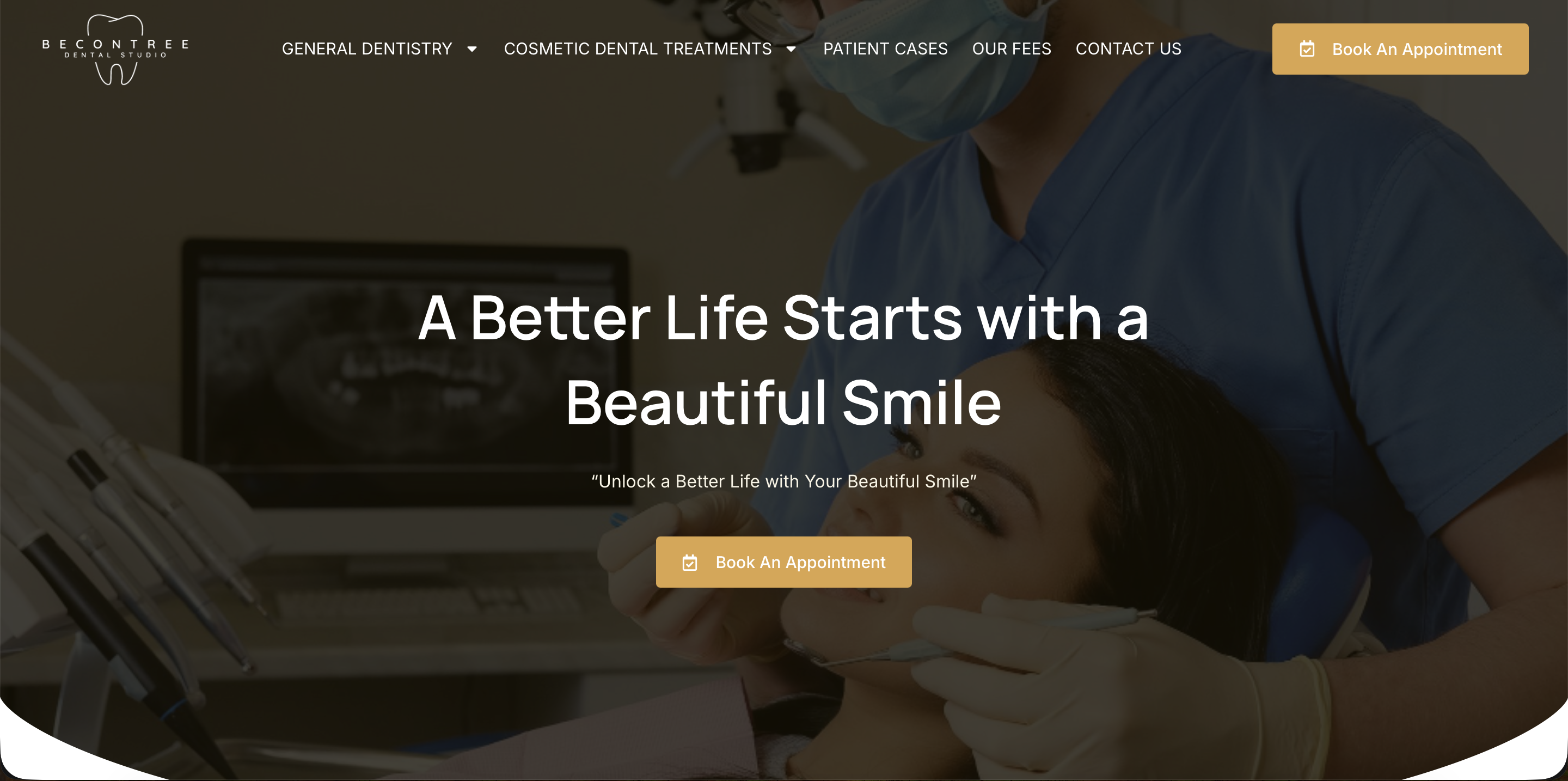 Becontree Dental website